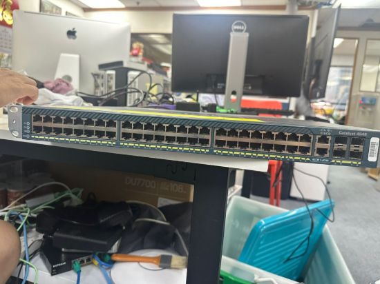 Picture of Cisco Catalyst WS-C4948 48 Port + 4 SPF Port (Level-3) Gigabit Switch (✌️✌️)