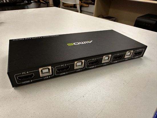 圖片 AIMOS 4 Port USB, HDMI KVM Switch