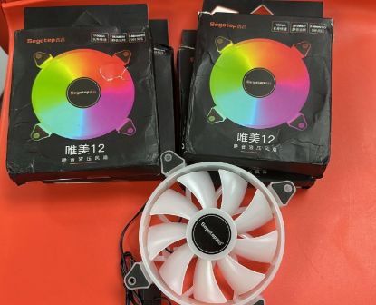圖片 ⚙️Segotep 鑫谷唯美 12 RGB 機箱風扇 (12cm) RGB (全新清倉貨 3 隻)⚙️