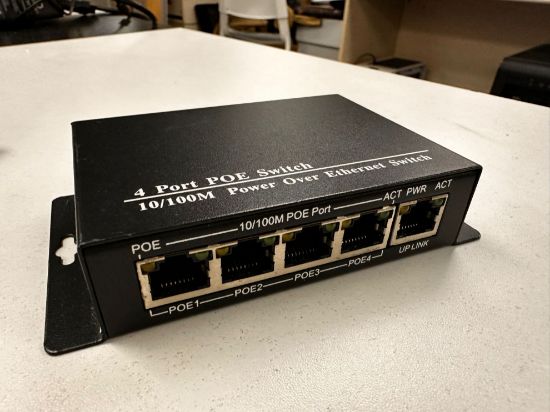 圖片 4-Port 48V PoE Fast Ethernet Switch (Unmanaged / Generic OEM)