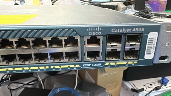 Picture of ✌️Cisco Catalyst WS-C4948 48 Port + 4 SPF Port (Level-3) Gigabit Switch✌️