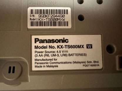 圖片 ✌️Panasonic KX-TS600MX (W) Analog Telephone✌️
